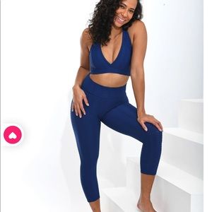 Booty by Brabants Original Leggings Marinho Cropped One Size